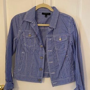 Gingham Talbots Jacket XS